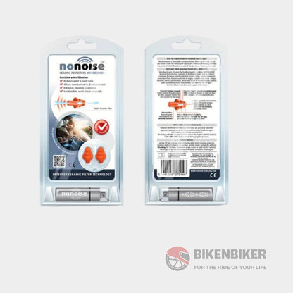 Noise Filtration Precision Ear Plugs - Nonoise Rider Comfort
