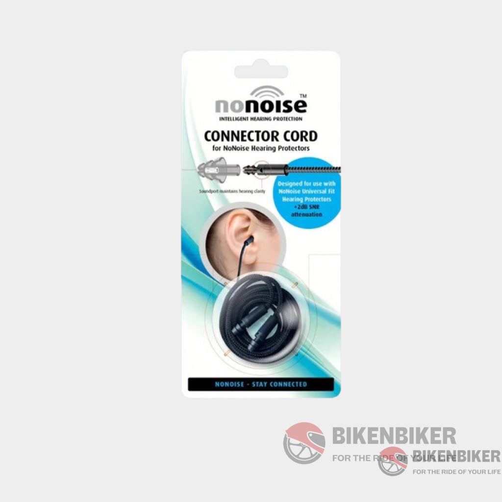 Nonoise Connector Cord Earplugs