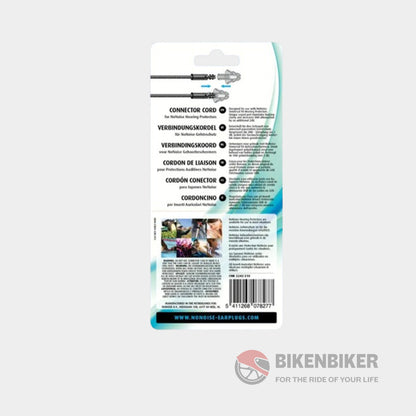 Nonoise Connector Cord Earplugs