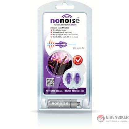 NoNoise Music Hearing Protectors - Bike 'N' Biker