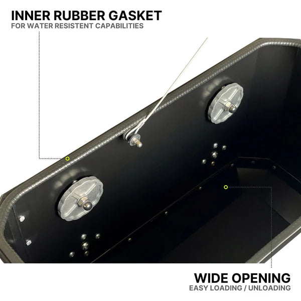 Aluminium Panniers - 72L - Auto Engina