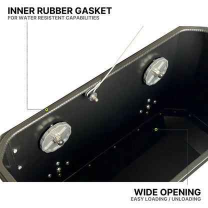 Aluminium Panniers - 72L - Auto Engina