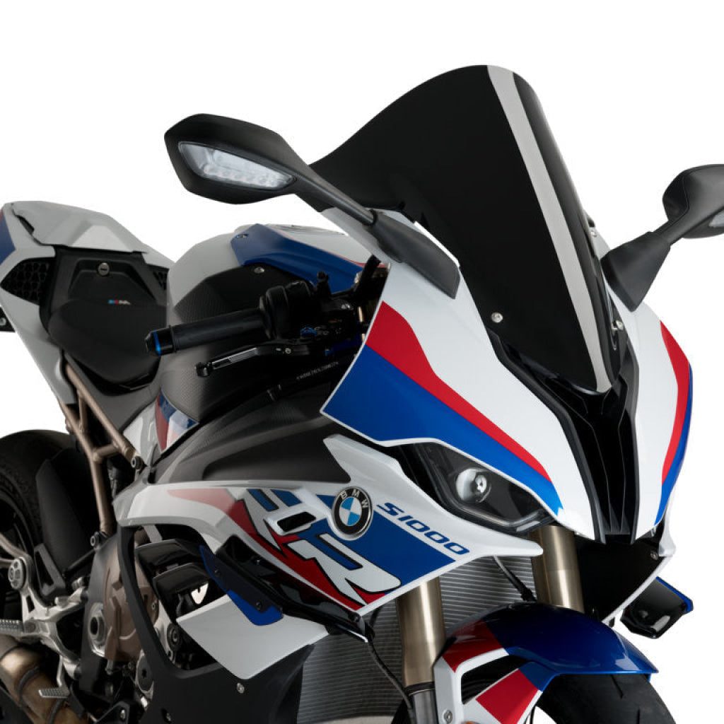 R-Racer Windscreen For Bmw S1000Rr (2019+) - Puig Black Windscreen