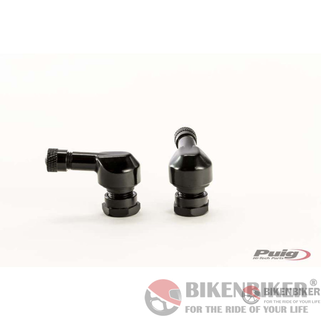 Race Valves For All Bikes-Puig 11Mm / Black Bike Tire