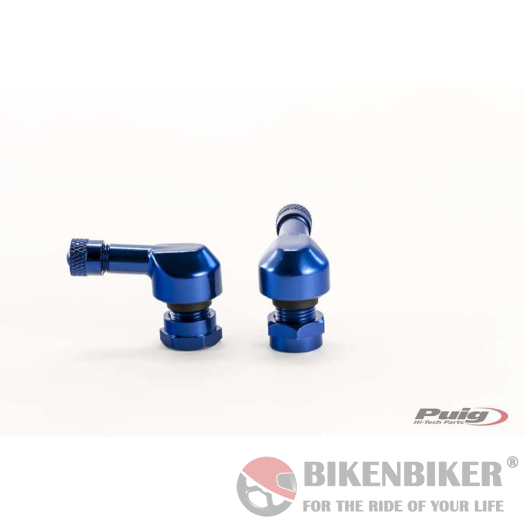 Race Valves For All Bikes-Puig 11Mm / Blue Bike Tire