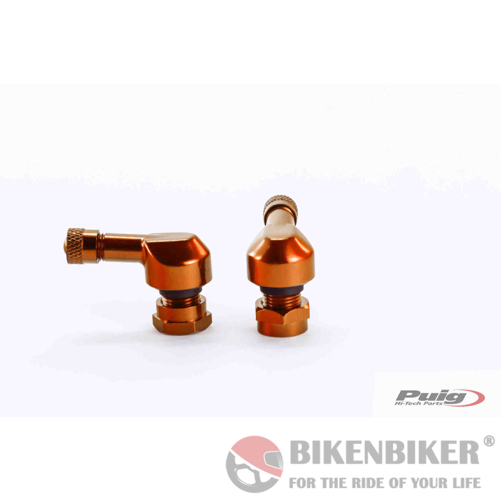 Race Valves For All Bikes-Puig 11Mm / Orange Bike Tire