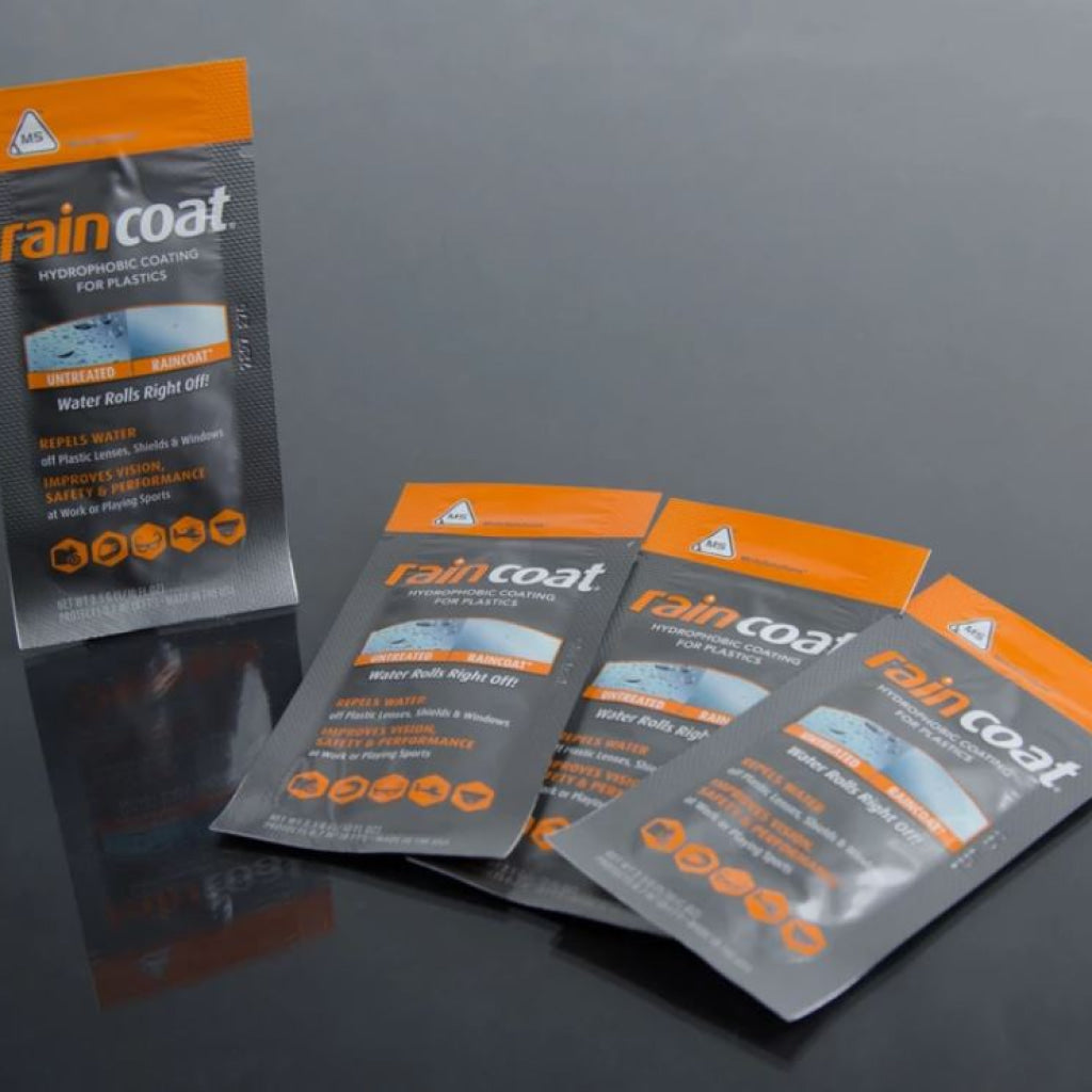 Rain Coat For Helmet Visors Windscreens & Plastics - Motosolutions Rider Comfort