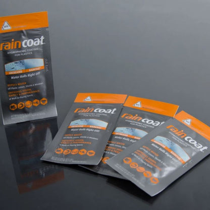 Rain Coat For Helmet Visors Windscreens & Plastics - Motosolutions Rider Comfort