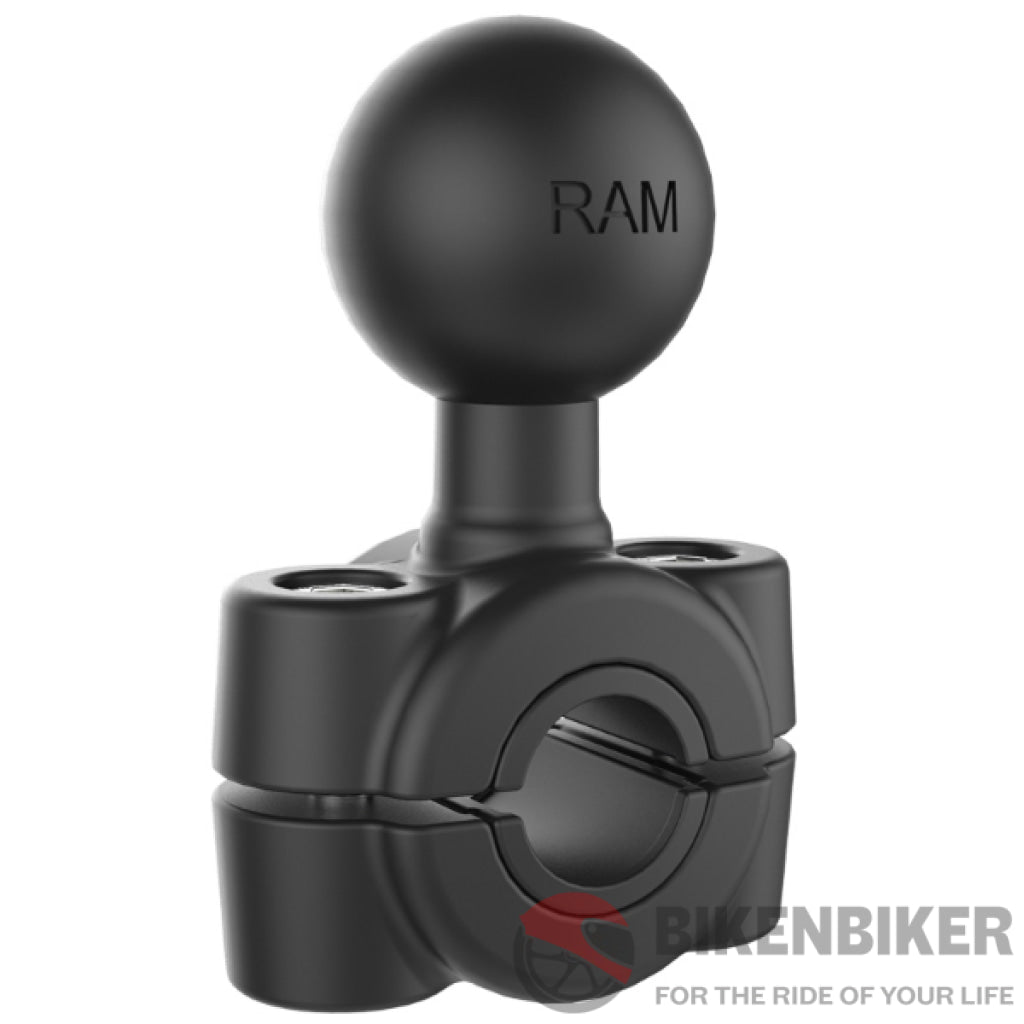 Ram Mounts Base - Torque 3/8 5/8 Diameter Mini Rail With 1 Ball Ram Accessory