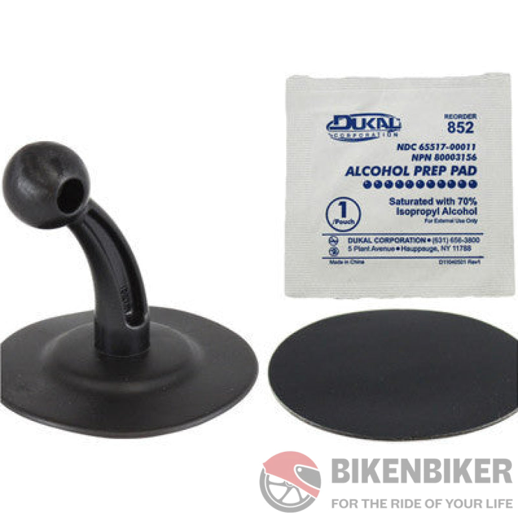 RAM DASH MOUNT Lil Buddy™ Adhesive Stick Base - Bike 'N' Biker