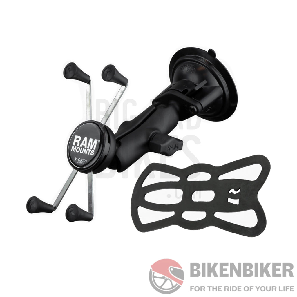 Ram Mounts Large X-Grip Phone Mount W/ Suction Cup Ram Accessory
