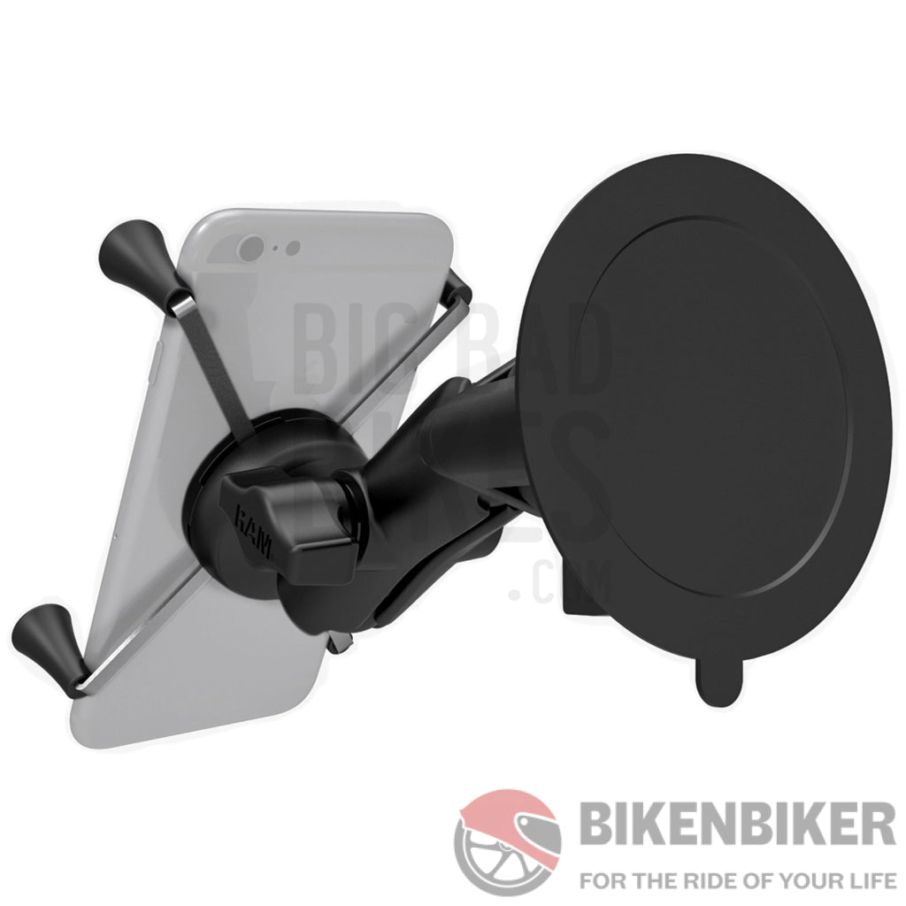 Ram Mounts Large X-Grip Phone Mount W/ Suction Cup Ram Accessory