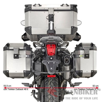 Side Rack For Triumph Tiger 2011+ - Givi Carrier