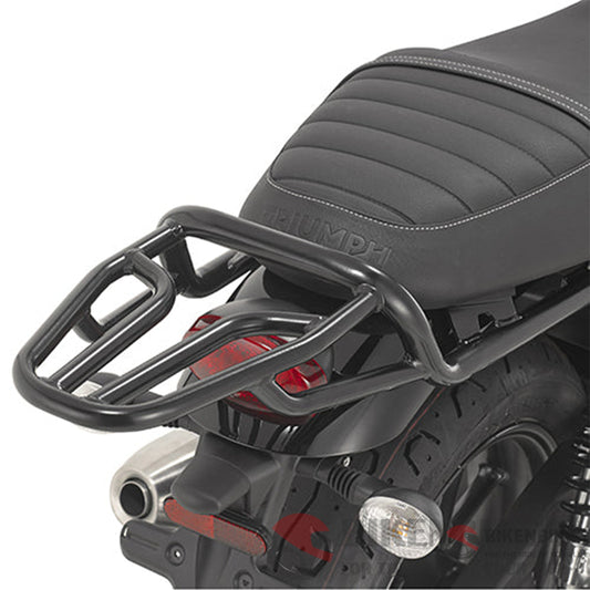 Specific Rear Rack Black For Monolock® Or Monokey® Top Case Triumph Street Twin (2016-19) - Givi