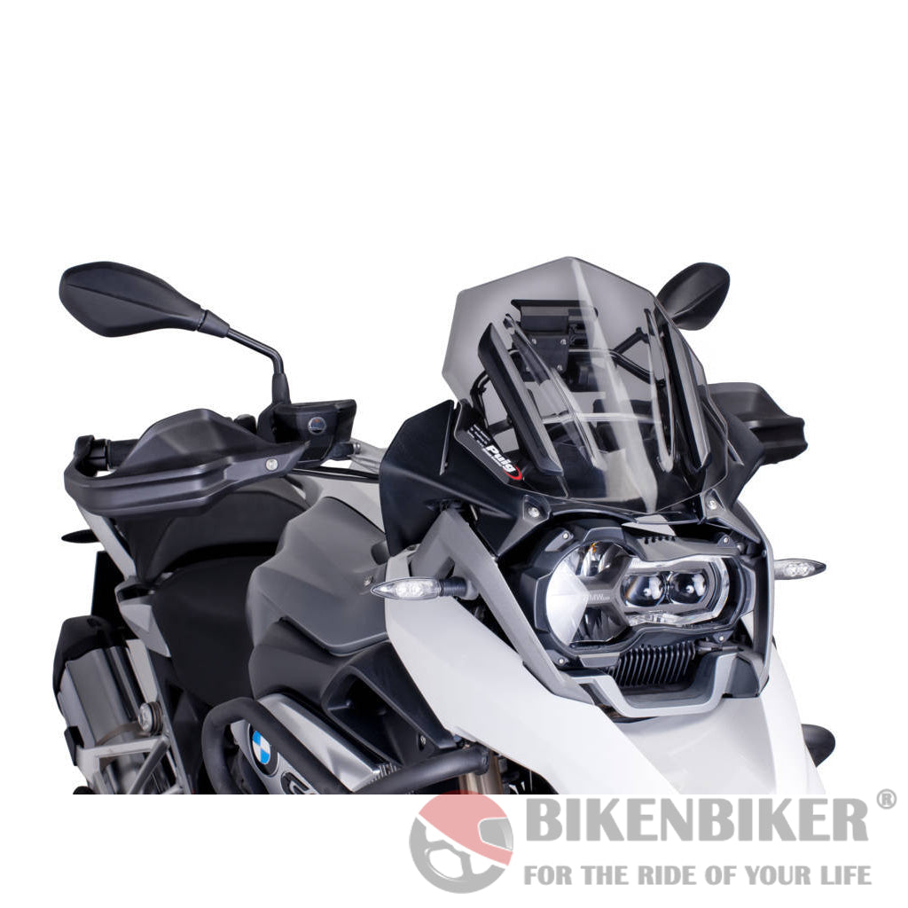 Sport Screen For Bmw R1200Gs 2013-Puig Dark Smoke Windscreen