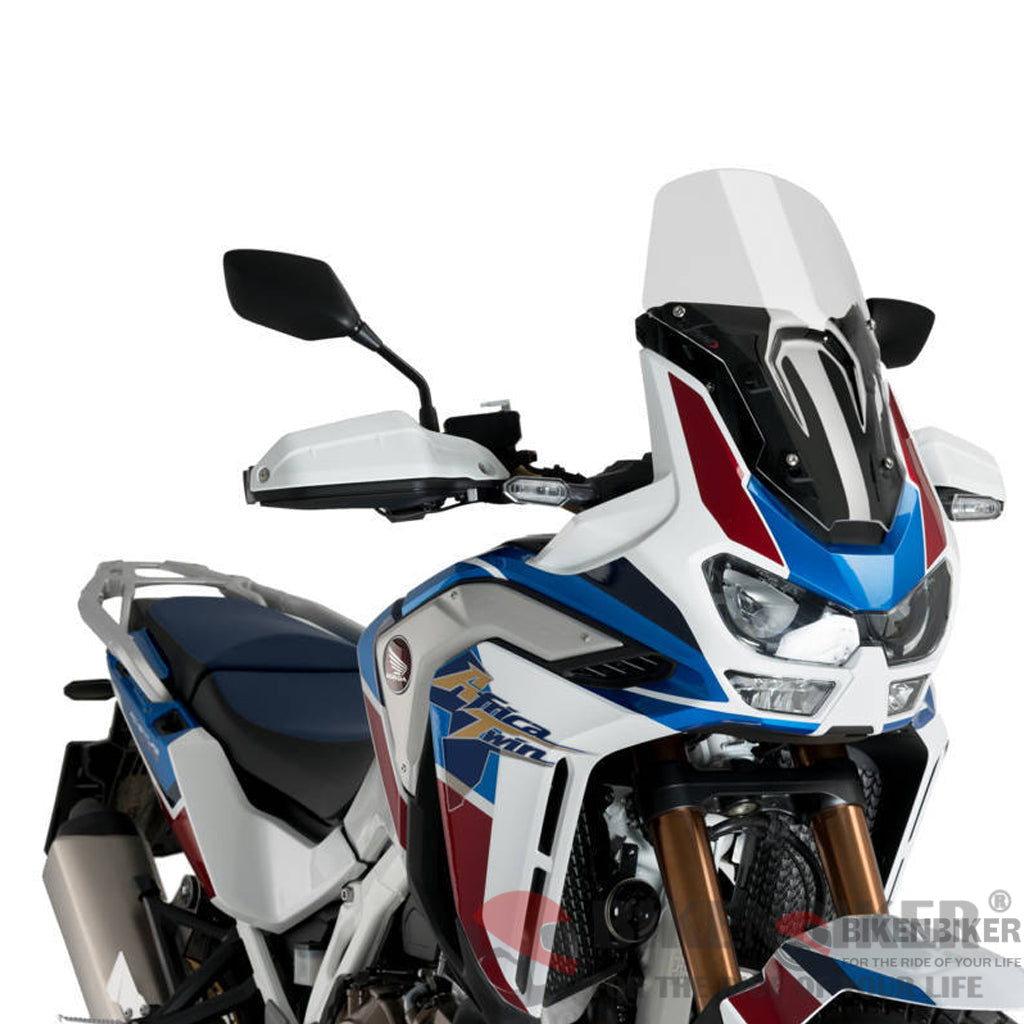 Sport Screen For Honda Africa Twin Adventure Sports 2020+ Crf1100 - Puig Clear Windscreen