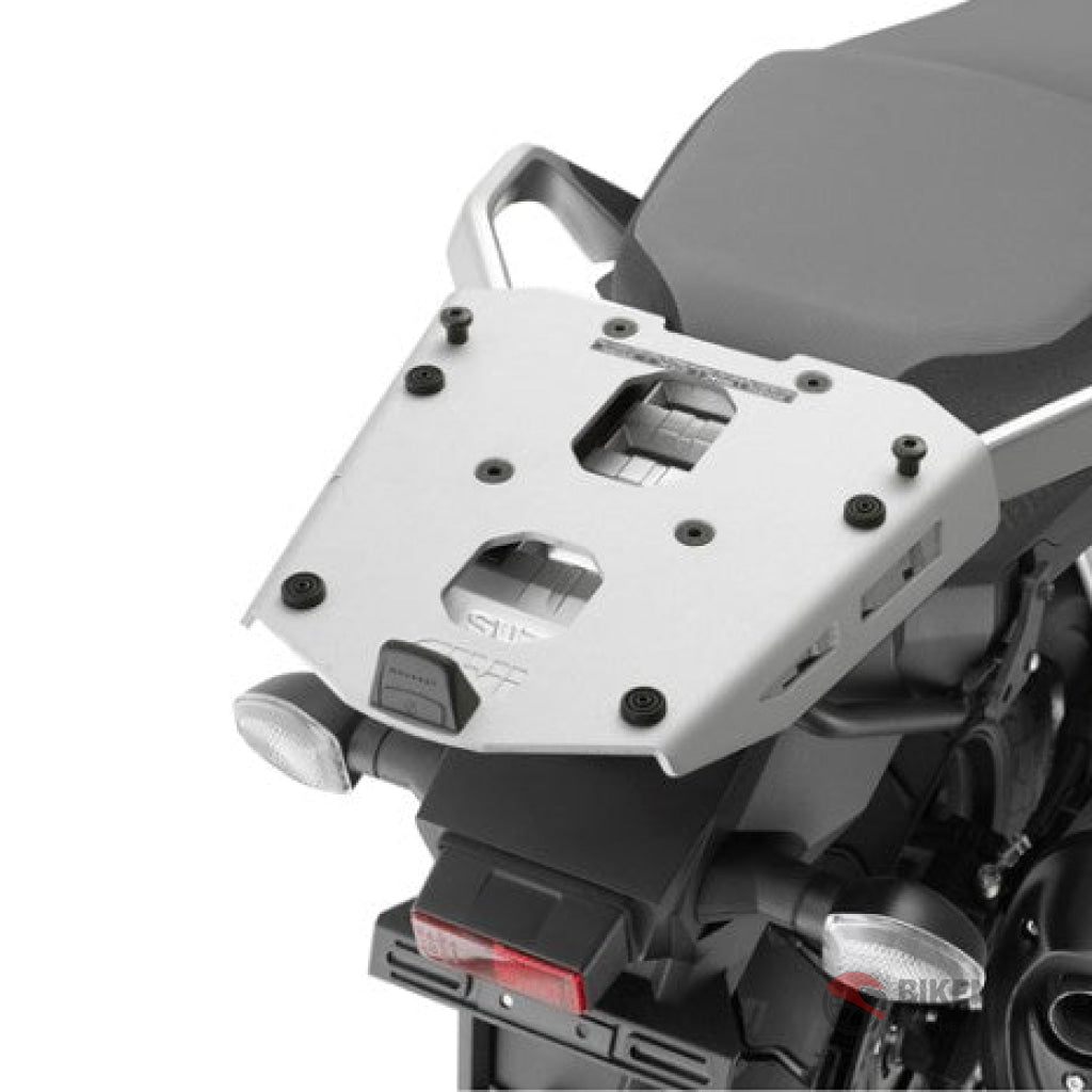 Top Case Rack With Metal Base Plate - Suzuki Vstrom 650 Givi Rear Racks