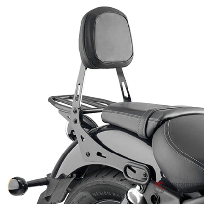 Top Rack And Backrest For Re Super Meteor 650 - Givi
