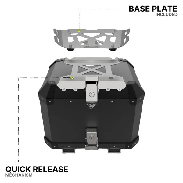 Aluminium Topbox - 42L - Auto Engina