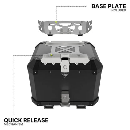 Aluminium Topbox - 42L - Auto Engina