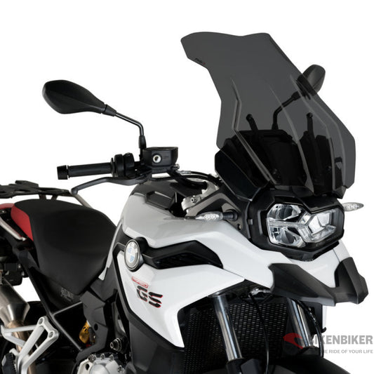 Touring Plus Screen For Bmw F750Gs - Puig Dark Smoke Windscreen