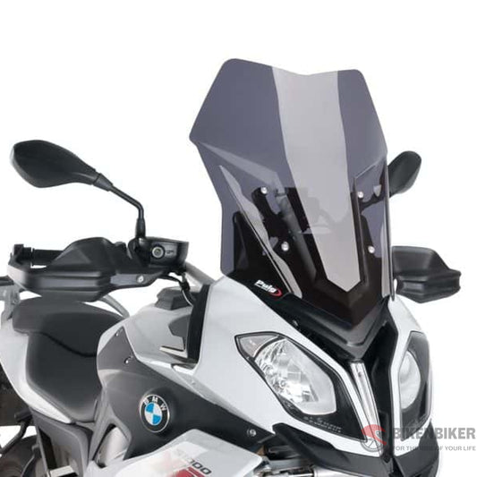 Touring Windscreen For Bmw S1000Xr - Puig Dark Smoke Windscreen