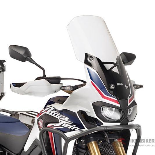 Transparent Windscreen For Honda Africa Twin (2017+) - Givi Windscreen