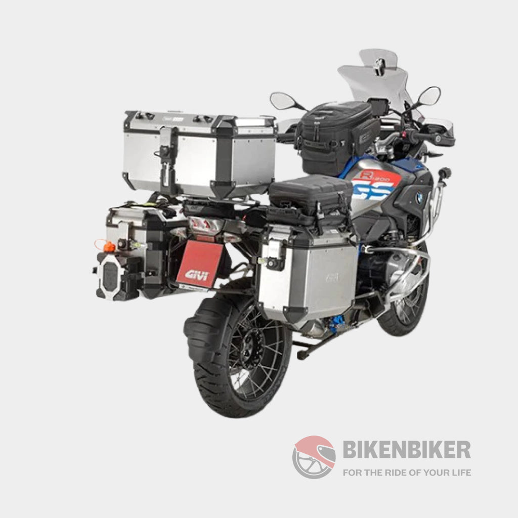 Trekker Outback 48 Side Cases Silver - Givi Case