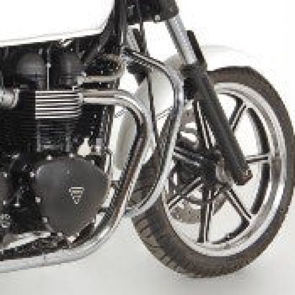 Triumph Bonneville T 100 SE Engine Crash Guard Hepco Becker - Bike 'N' Biker