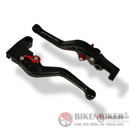 Triumph Street Triple/Bonneville Short Clutch And Brake Lever Set - Evotech Performance Clutch &