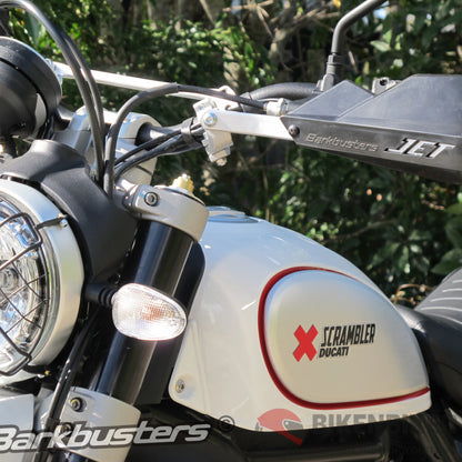 Two Point Handguard Hardware Mount - Ducati Scrambler/Desert Sled Barkbusters Hand Guards