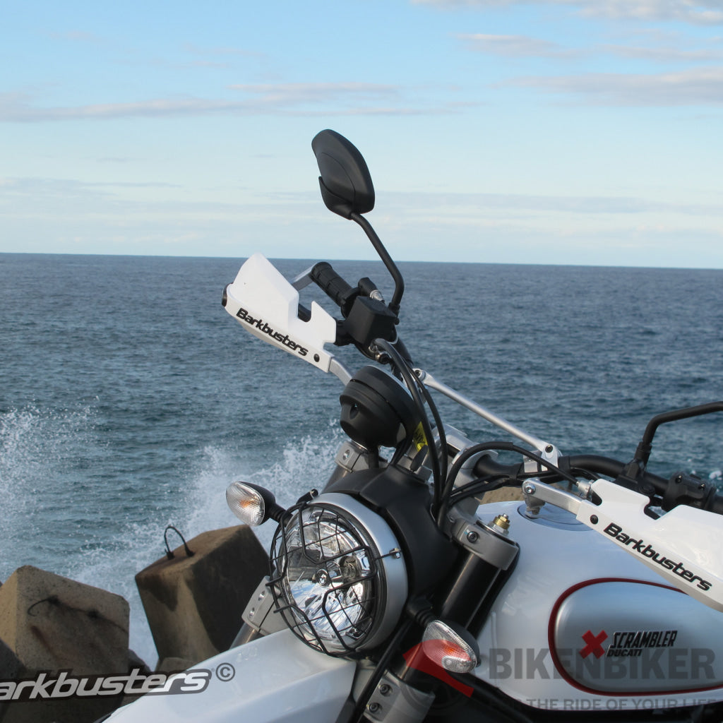 Two Point Handguard Hardware Mount - Ducati Scrambler/Desert Sled Barkbusters Hand Guards