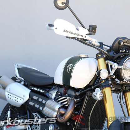Two Point Handguard Hardware Mount - Triumph Scrambler 1200 Xc/Xe Barkbusters Hand Guards