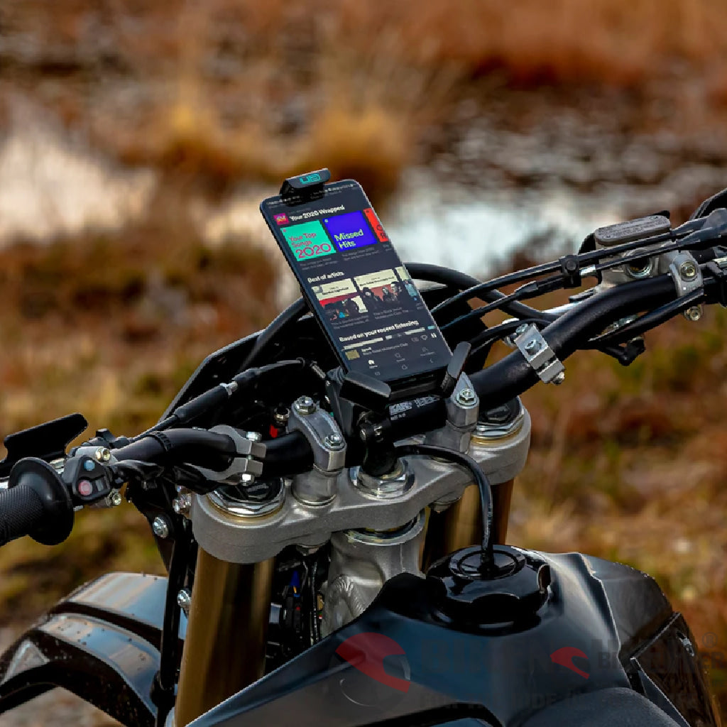 Universal Phone Holder For Motorcycle With Gripper Mount - Ultimateaddons Mounts