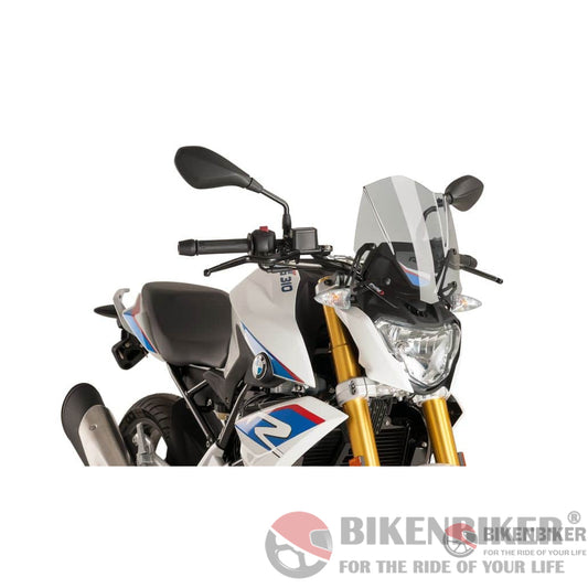 Windshield New Generation Sport For Bmw G310R 2016-Puig Smoke Wind Shield