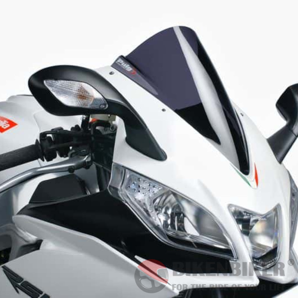 Z-Racing Screen For Aprillia Rsv4 2009-Puig Dark Smoke Windscreen