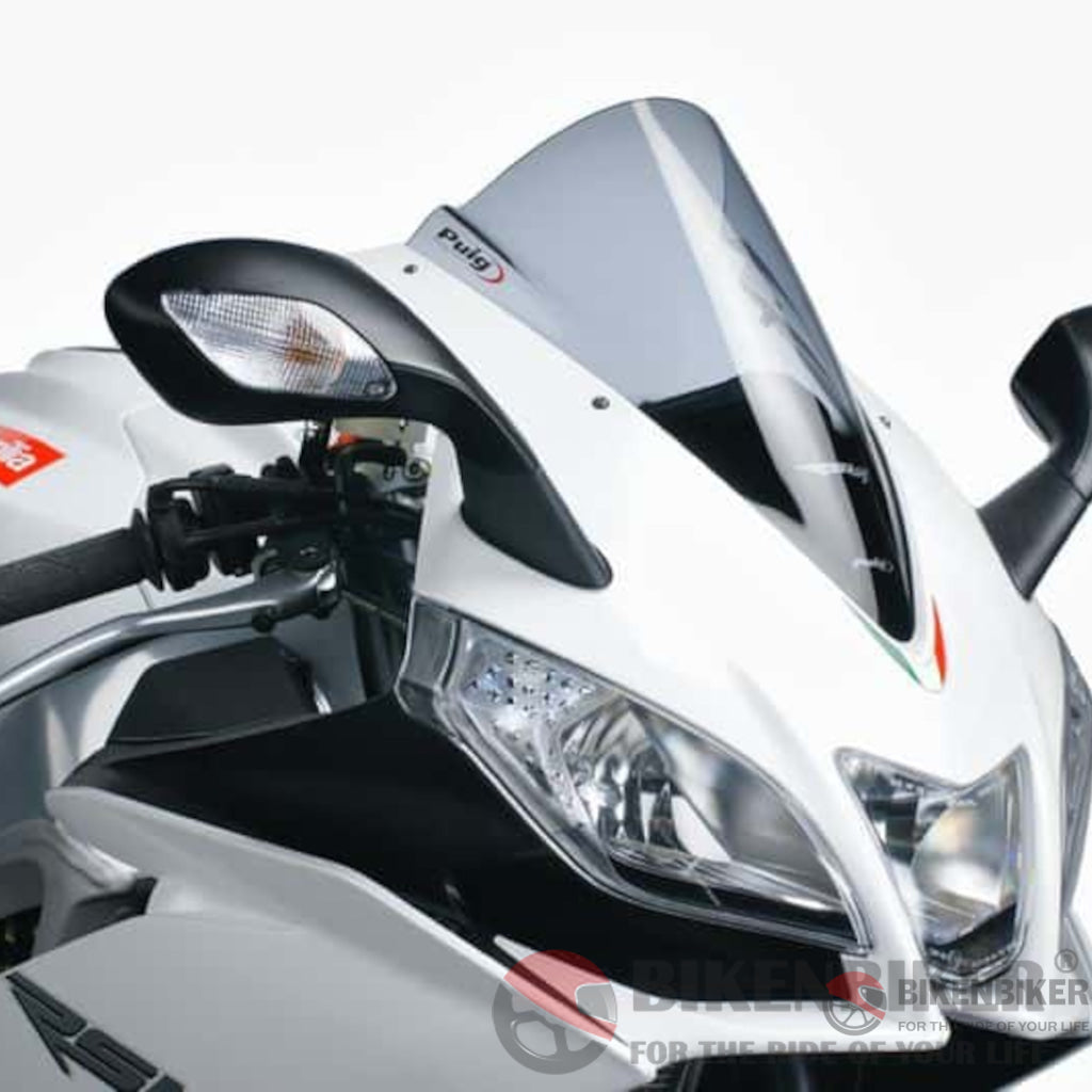 Z-Racing Screen For Aprillia Rsv4 2009-Puig Smoke Windscreen