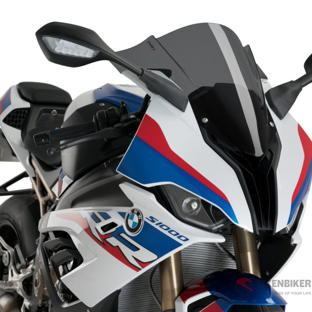 Z Racing Screen For Bmw S1000Rr (2019+) - Puig Dark Smoke Windscreen